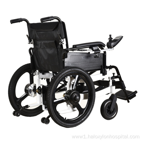 Aluminum Alloy foldable remote control electric wheelchair